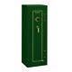 Stack-on 8 Gun Fire Rated Safe With Combination Lock, Matte Hunter Green #fs8mgc