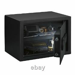 Stack On Home Electronic Combination/Biometric Personal Safe Lock Box, Medium