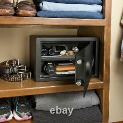 Stack On Home Electronic Combination/Biometric Personal Safe Lock Box (Open Box)