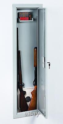 Stack-On IWC-55 Long Gun Wall Safe Rifle Shotgun Cabinet Plus Free 52 Gun Sock