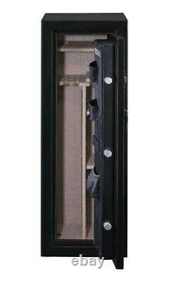 Stack-On, fireproof, Armorguard 18 Gun Safe with Electronic Lock Black