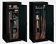 Steel Security Cabinet For 18 Gun Fully Convertible Safe Secure Stack-on Product