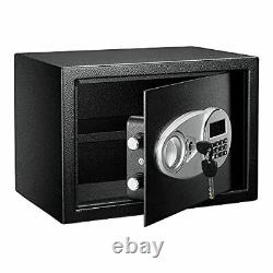Steel Security Safe and Lock Box with Electronic Keypad Secure Cash