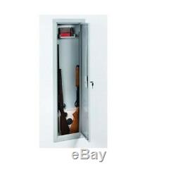 Storage Cabinet In Wall Gun Safety Security Shelf Safe Steel IWC 55 Full Length