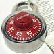 Supreme X Master Lock Round Combination Lock 1st Version Nos Pre-2005