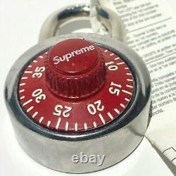 Supreme X Master Lock Round Combination Lock 1st Version NOS Pre-2005