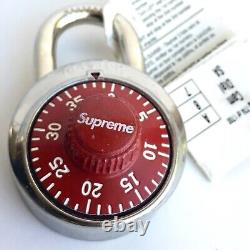 Supreme X Master Lock Round Combination Lock 1st Version NOS Pre-2005