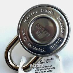 Supreme X Master Lock Round Combination Lock 1st Version NOS Pre-2005