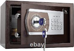 TIGERKING Personal Safe Security Digital Lock Box Key Combination Code Safe Box