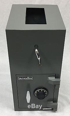 Top Loading Cash Drop Depository Safe Box with UL Listed Combination Lock