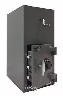 Top Loading Cash Drop Depository Safe Box with UL Listed Combination Lock