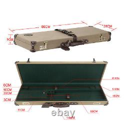 Tourbon Breakdown Shotgun Hard Case Gun Safe Storage Box Cabinet Combine Locks