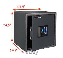 Us36 Biometric Fingerprint Safe Combination Password Lock Gun Vault Office Home