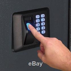 Us36 Biometric Fingerprint Safe Combination Password Lock Gun Vault Office Home