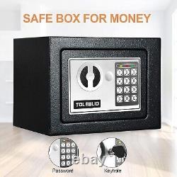 Ultra-Secure Fire-Resistant Small Money Safe Combination Lock 0.23 Cu ft