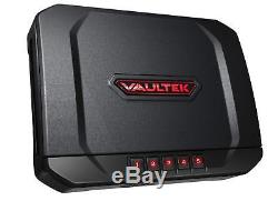 VAULTEK VT20 Handgun Safe Smart Pistol Safe with Auto-Open Lid and Rechargeable