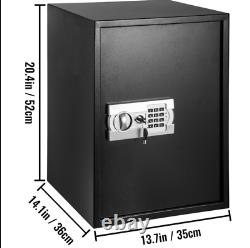 VEVOR Home Digital Safe Box 2 Cu Ft Fireproof Waterproof Security Keypad Lock
