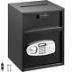 Vevor Home Digital Safe Box Depository Drop Deposit Front Load Cash Vault Lock