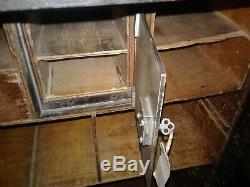VINTAGE Double Door 2336lb J. BAUM Safe /w Combo & Keys for Interior Locks
