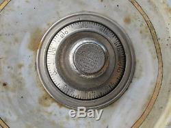 VINTAGE THE MOSLER SAFE Co, HEAVY COMBINATION DOOR SAFE LOCK, PARTS, AS FOUND