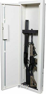 V-Line Closet Vault II Gun Safe & in-Wall Cabinet, Off White