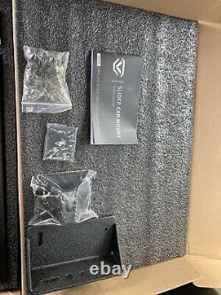 VaultekSL20i Biometric Smart Slider Safe Black Colion Noir Edition Car Mount Kit