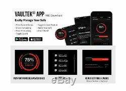 Vaultek VT20 Handgun Bluetooth Smart Safe Pistol Safe with Auto-Open Lid and