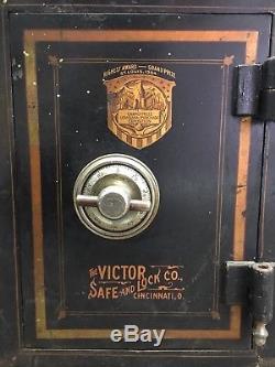 Victor Safe and Lock Company, Cincinnati, OH with Combination and Original Key