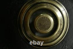 Victorian Antique Iron Safe, Yale Combination Lock Pat. 1880 #35242