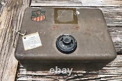 Vintage Protectall Lock Box Safe with Combination Lock WORKS! Heavy 1950s 1960s