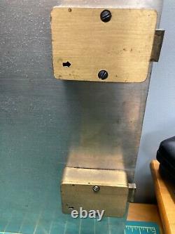 Vintage Safe Deposit Box Door B52 Combination lock door Heavy 1/2 Inch steel
