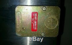 Vintage Sargent & Greenleaf 4 Door Bank Safe withCombination Lock Solid OPEN WORKS