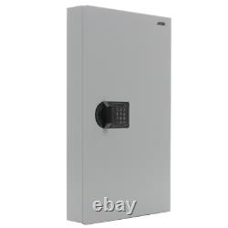 Wall Mounted 195 Key Secure Storage Steel Cabinet with Electronic Combination Lock