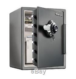 Water Resistant Combination Security Safe with Dial / Combination/Key/Dual-Lock