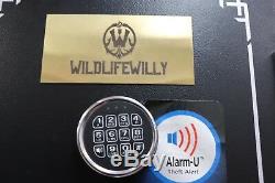 Wildlife Willy 24 Gun Safe Electronic Lock in Matte Black