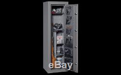 Winchester Safes B6018F11011M Bandit 10 14-Gun Safe Granite