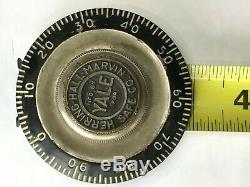 Yale Lock Co. Combination Lock Dial From Vault Door 1910's Rare